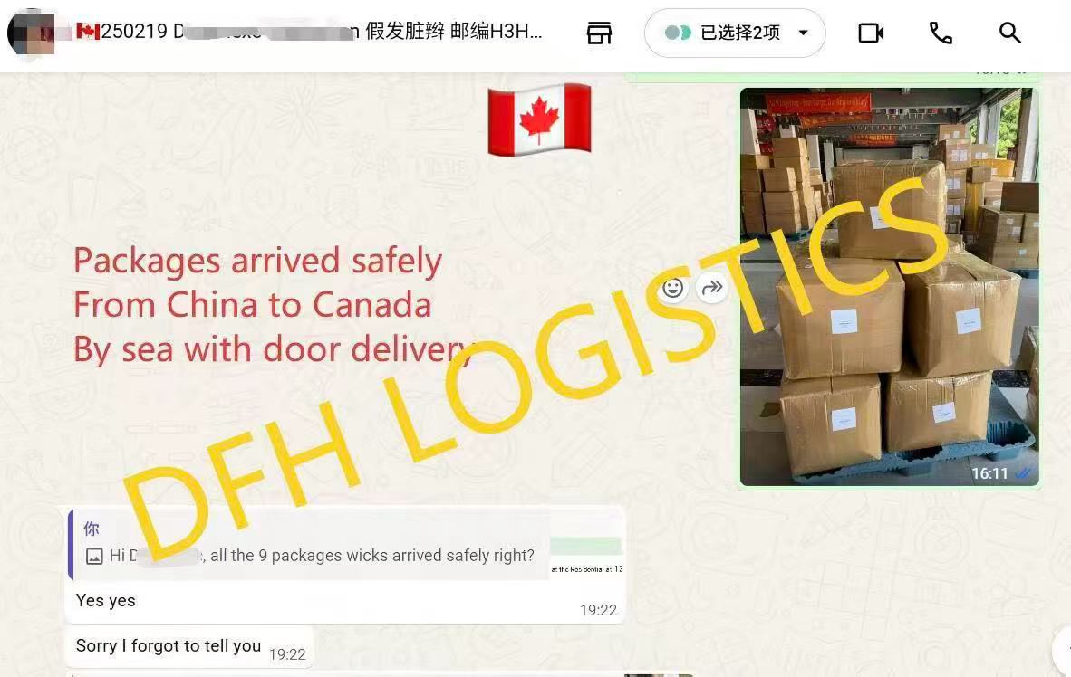 All 9 packages arrived safely, confirmed by the importer